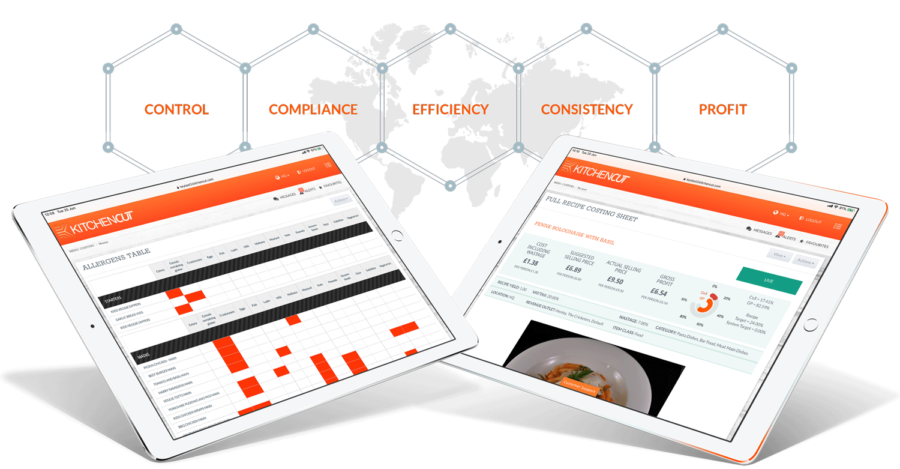 Allergen management and labelling software